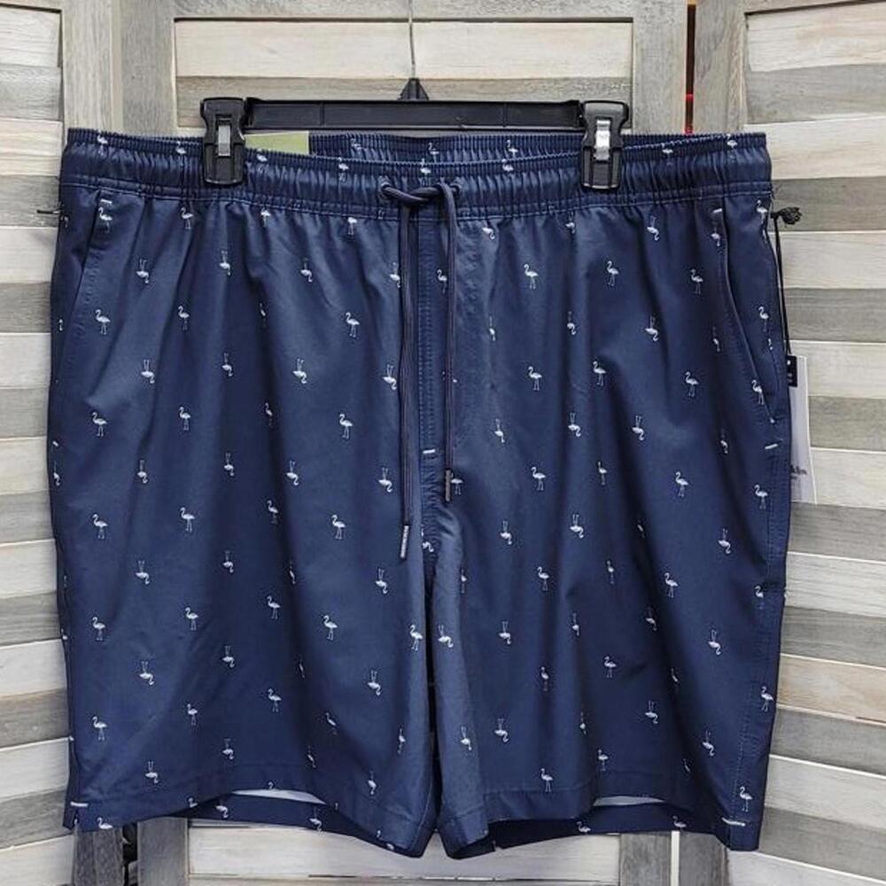 Men's 7" Mini Flamingo Swim Trunks | Goodfellow & Co | X Large